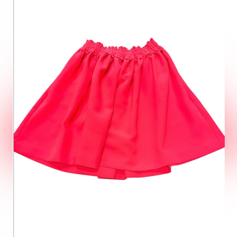 kate spade skirt the rules Coral Elastic waist A Line skirt Pockets Womens XS